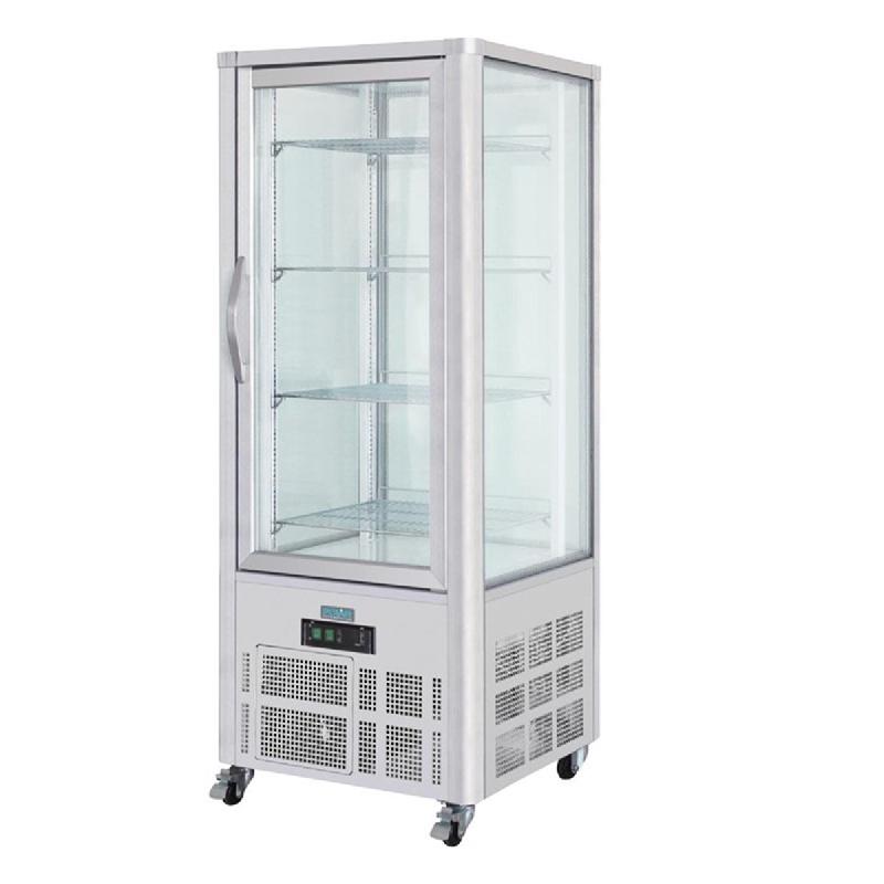 Vitrine à pâtisserie positive 400L Série G | Polar - GD881_3