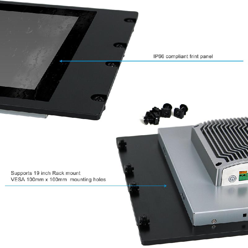 Panel PC industriel fanless 15