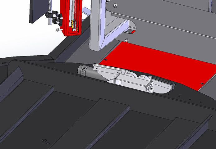 500 - Banderoleuse à plateau tournant semi-automatique - EF Pack avec plateaux spéciaux Ø 2000 mm_3