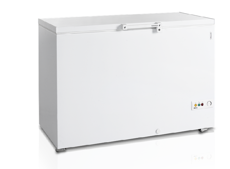 Congélateur crème glacée - régulation mécanique - 185L - poignée à serrure - roulettes solides_3