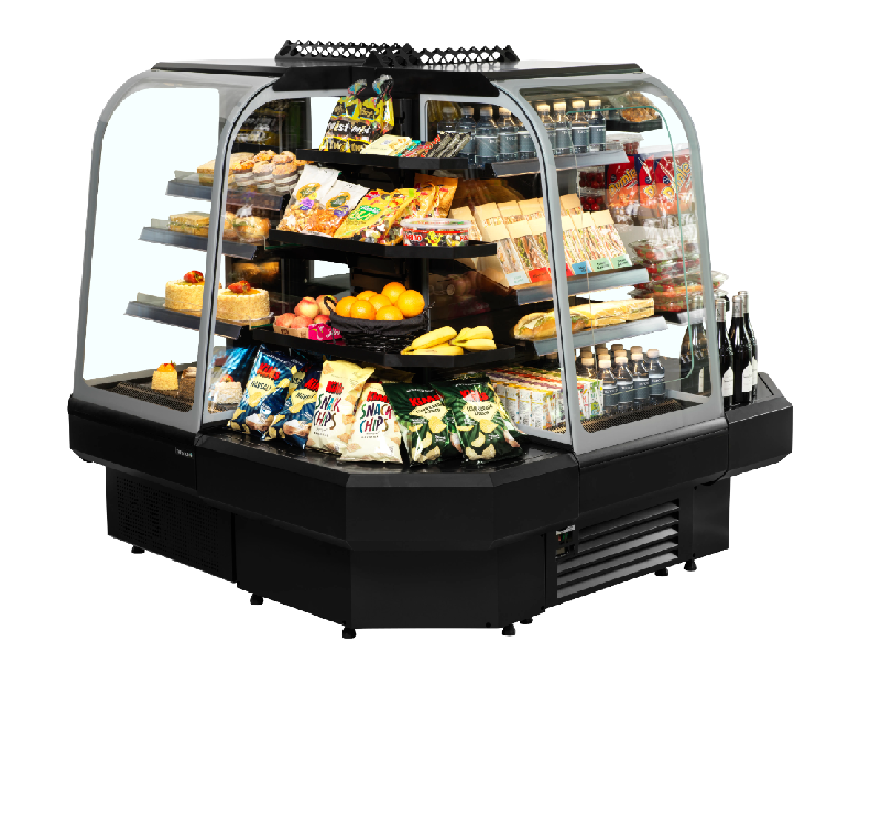 Vitrine réfrigérée libre service basse NOC60CC L600mm 33069 TEFCOLD_3