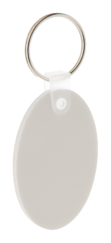 Porte-clés ovale en mousse PVC - Impression quadri UV Led incluse - Minimum 200 pcs_3