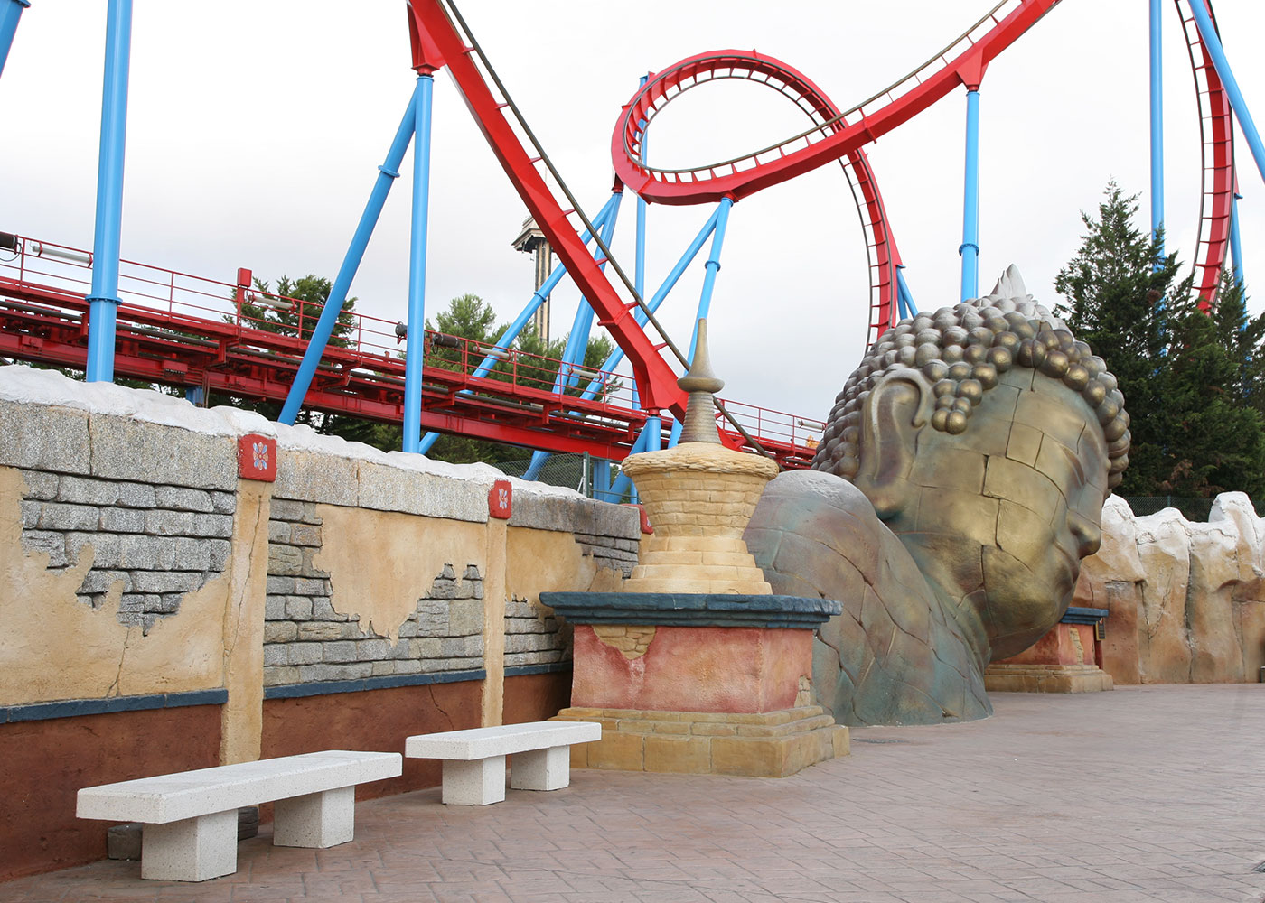 Banquette Toledo UM370 - Banc en béton préfabriqué armé coloris blanc granite_3