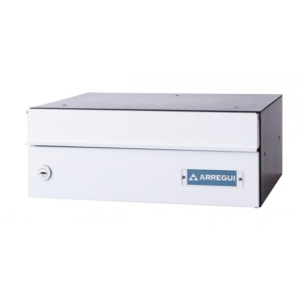 Boîte aux lettres individuelle Infinity - Arregui - acier/aluminium noir - intérieur/extérieur - serrure sécurité EN13724_3