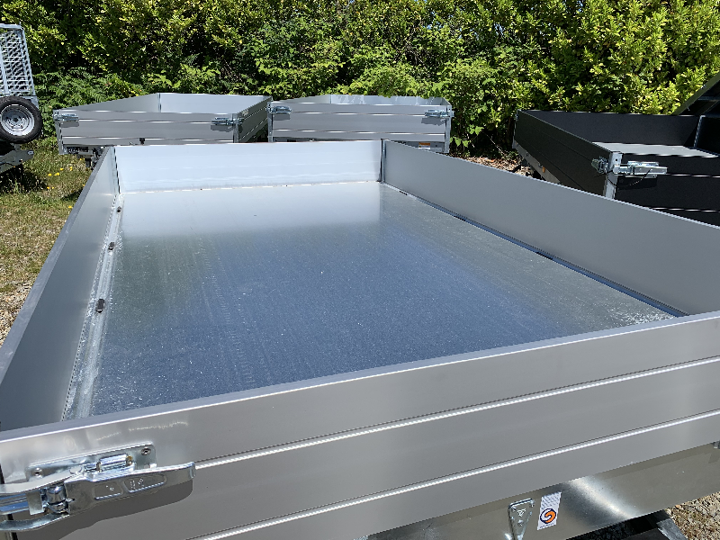 Remorque Tri-benne SARIS - 306 x 170 - PTAC : 3500 kg - 2 Essieux - Freinée - Pompe Electrique - Référence K3 310 176 3000 2 HDS E_3