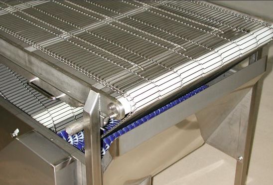 Transbande - Bandes transporteuses métalliques Tissmetal - légères et faciles à nettoyer_3