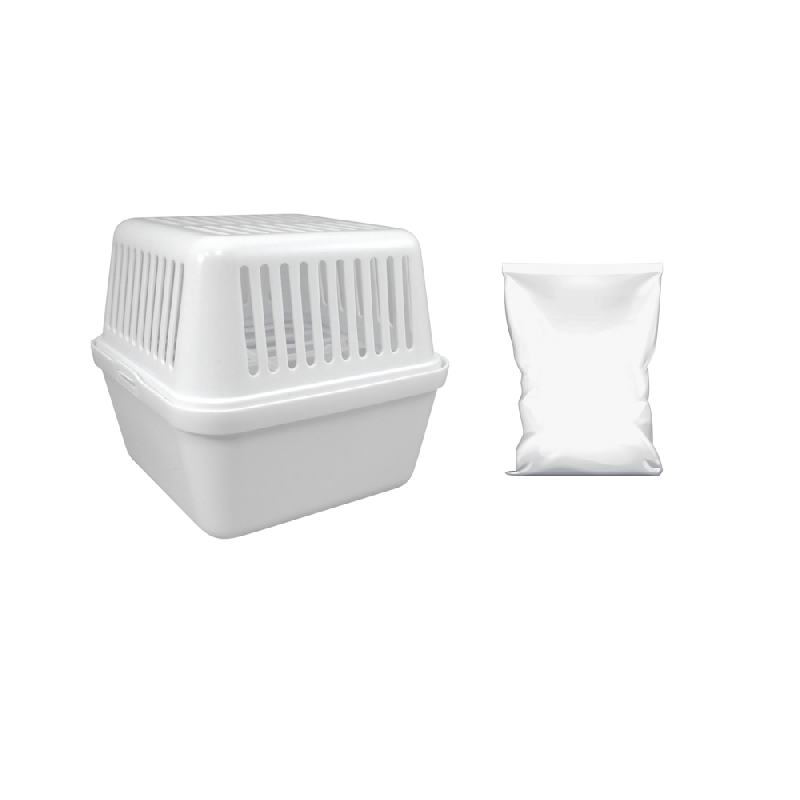 Absorbeur d'humidité - Recharge sac compatible sachet ou galet 500g - 20m² - Usage sous-sol_3