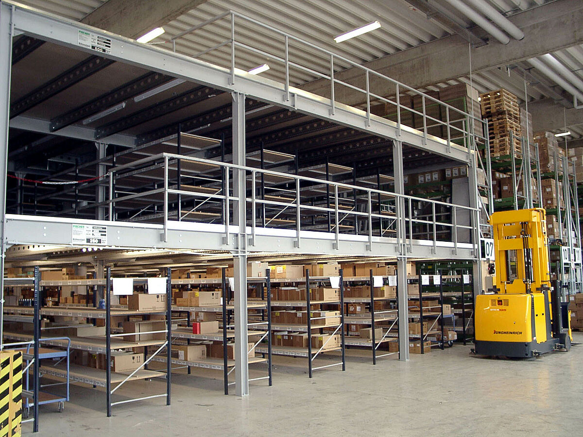 Mezzanine industrielle OHRA - extension d'entrepôt flexible, bureau, production, entreposage jusqu'à 5 étages_3