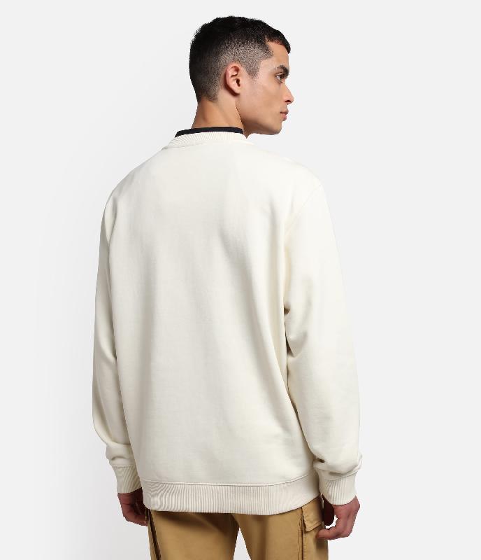 Sweat col rond B-Box - Réf: NP0A4GBF - 90% coton, logo Napapijri, plusieurs tailles et couleurs_3