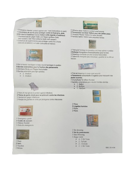 Trousse de secours souple vehicules 2/4 personnes france securite rouge_3