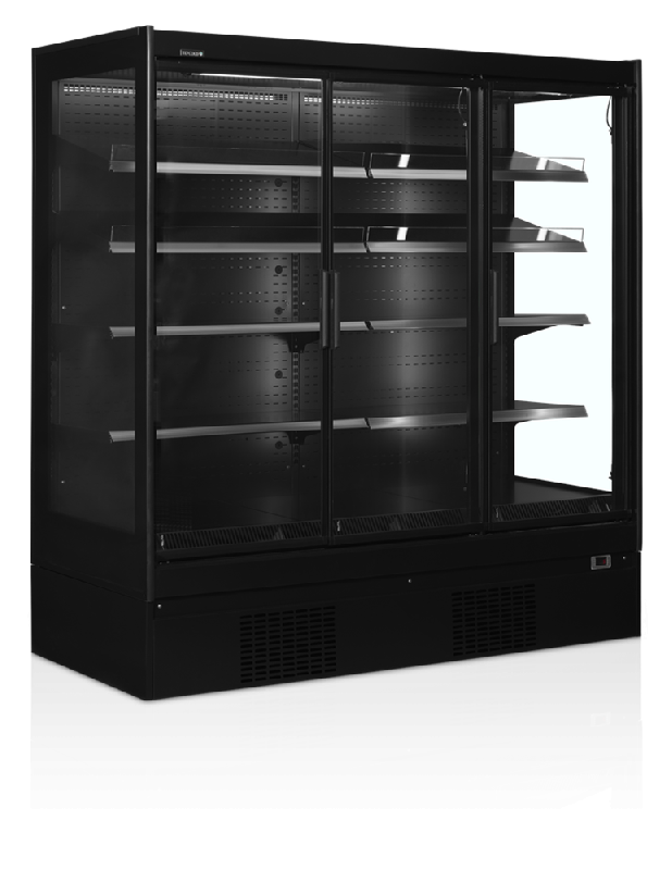Vitrine réfrigérée murale libre service pour supermarché - 1160 L | Tefcold - EXTRA1875CD_3