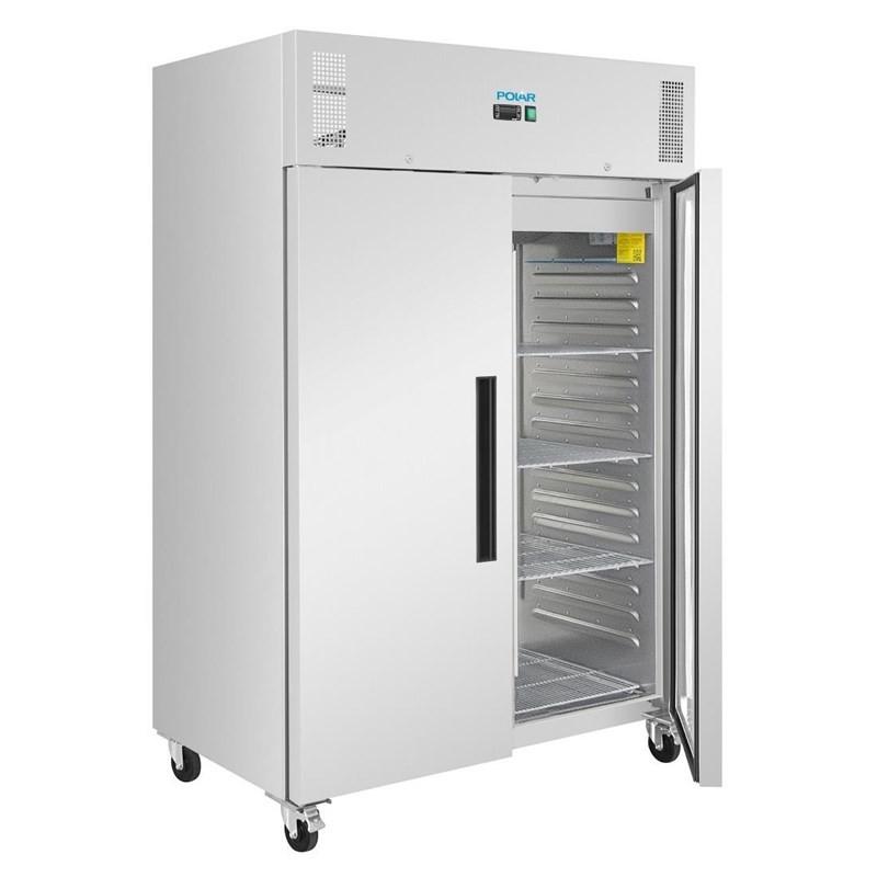 Armoire réfrigérée positive à air forcé double porte série G 1200L PG594 Polar_3