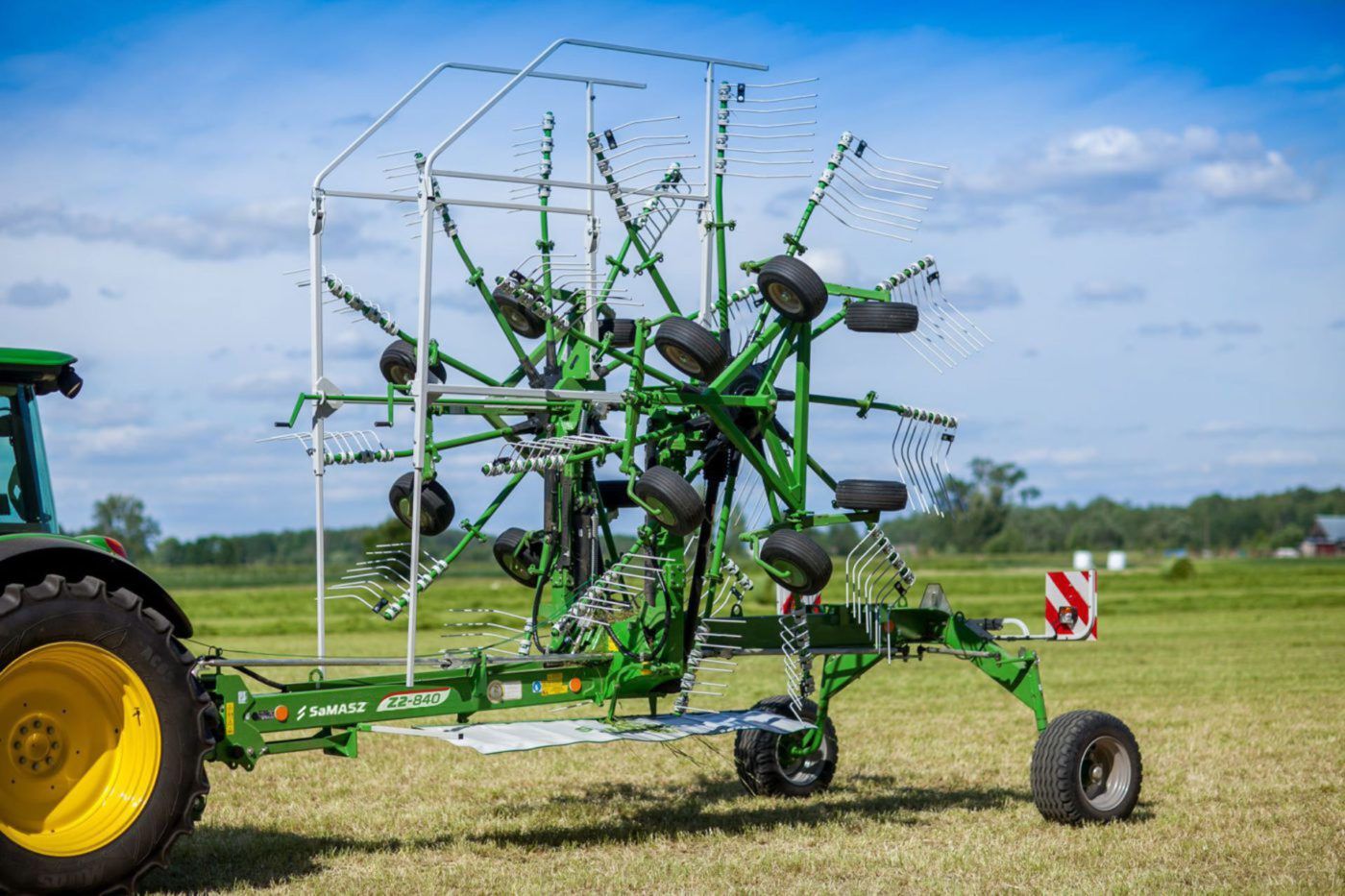 Z2-780 - Giro-andaineurs traînés à 2 rotors Samasz - Largeur de travail 7,20 à 7,60 m_3