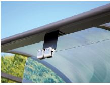 Abri Fumeurs Voûte M - Structure en Acier et Aluminium - Polycarbonate Anti-UV - 2500 ou 5000 mm de long_3