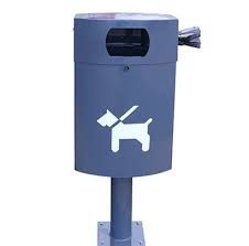 Borne de propreté canine - Sanecan® CONTENUR avec distributeur de sacs_3