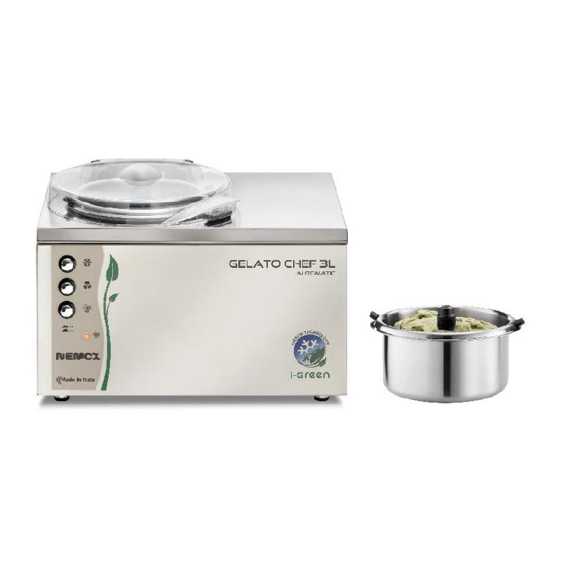 Turbine à glace professionnelle - Gelato Chef 3L Automatic i-Green | Nemox_3