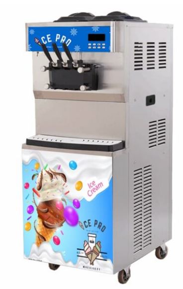 Machine à glace italienne gros débit 4,1 KW - double système de production sans arrêt - 2 panneaux de contrôle LCD - BKN5256_3
