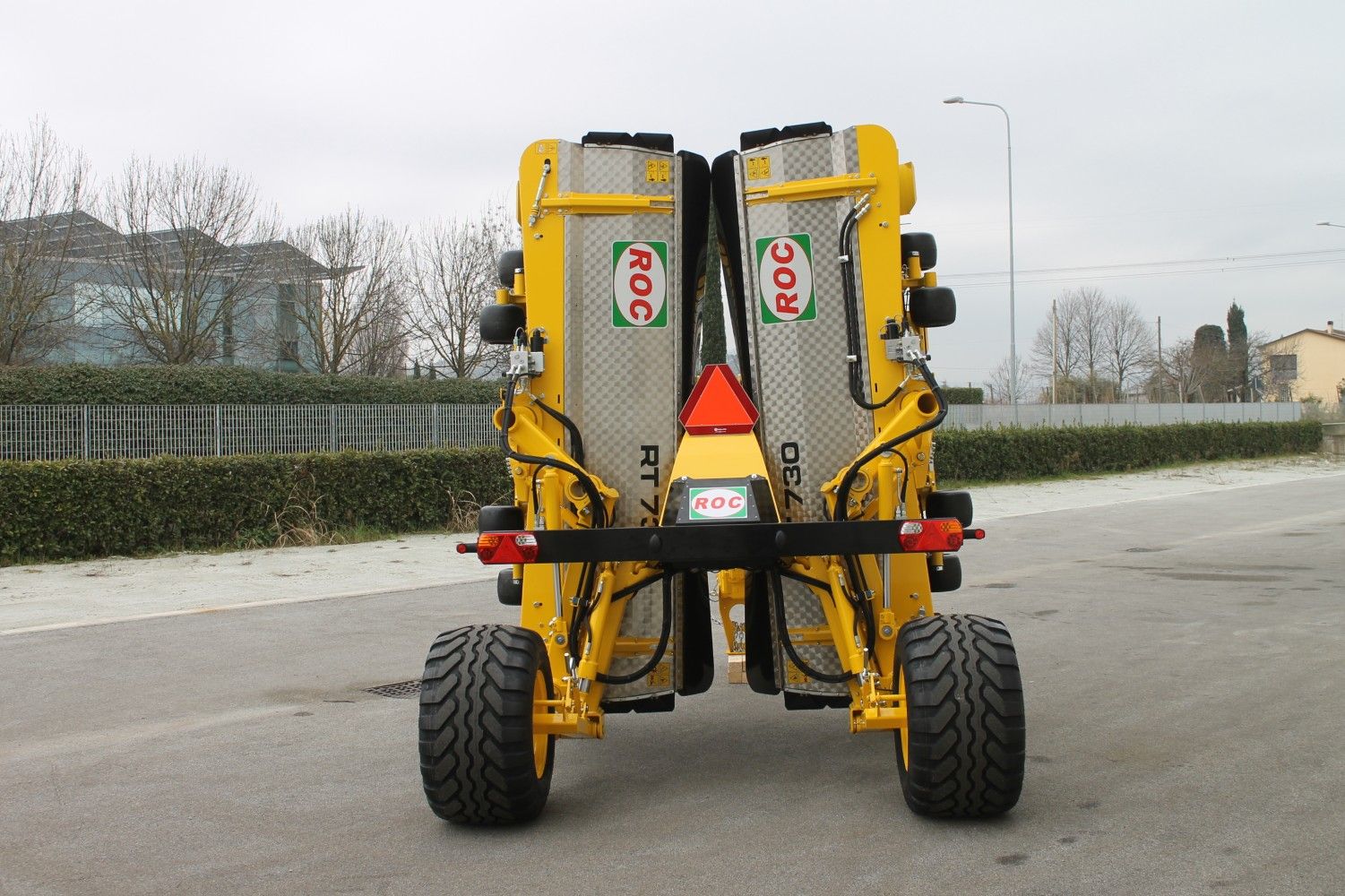 Andaineur ROC RT 730 minimisant les pertes de produit et les dommages au sol