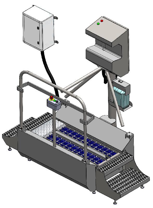 Combiné Hygiène GREENTECH - lave-semelles et désinfection des mains avec tourniquet tripode - Bobet Matériel_3