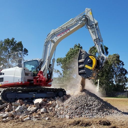 Godet concasseur BF60.1 S4 - pour pelles hydrauliques 10-18 tonnes, capacité 0.55 m³_4