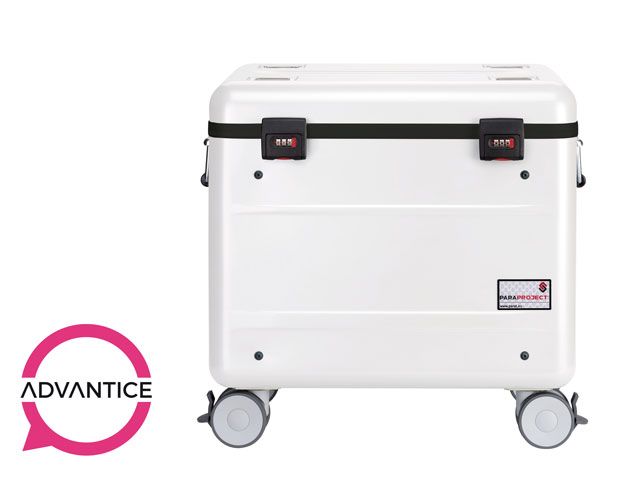 Paraproject Case i10 KidsCover - Valise de stockage et rechargement pour 10 tablettes avec étuis en mousse_3