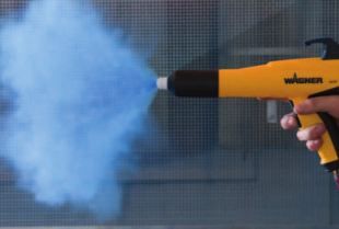 Pem-x1 - Pistolet de projection manuel Corona J.Wagner - 3,0 bar - Léger et ergonomique_3