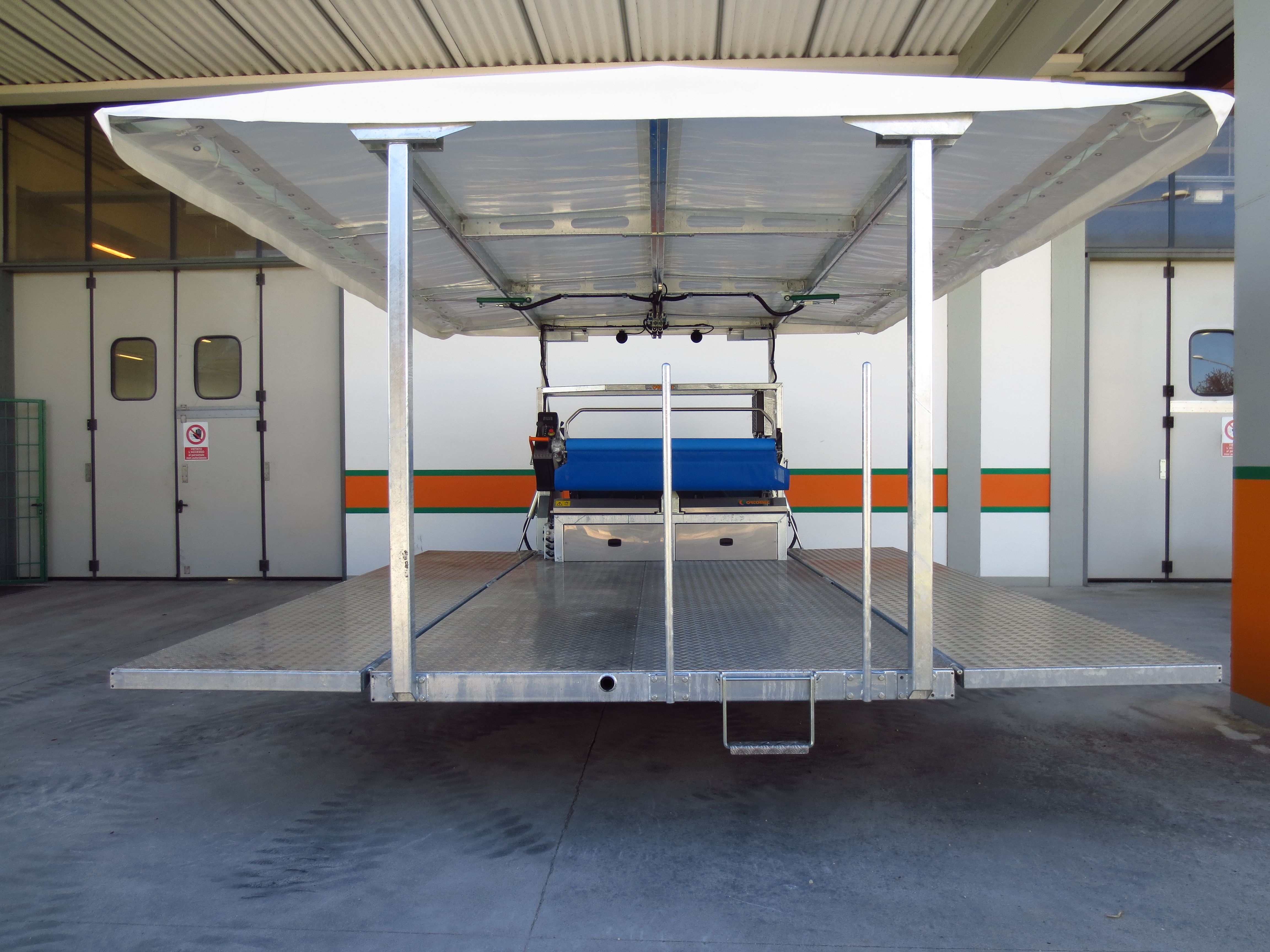 Récolteuse 9000 Foglia - Ortomec SRL - largeur de tête 130 à 180 cm - autotractée sur chenilles_3