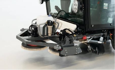 Urban-Sweeper S2.0 - Balayeuse électrique de voirie Boschung - Batterie lithium-ion 54,4 kWh avec technologie avancée_3