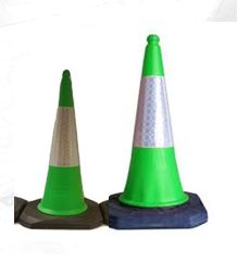 Cône de chantier lesté en polyéthylène K5A - Ecofoot Color - ADS Equipments Eurl_3