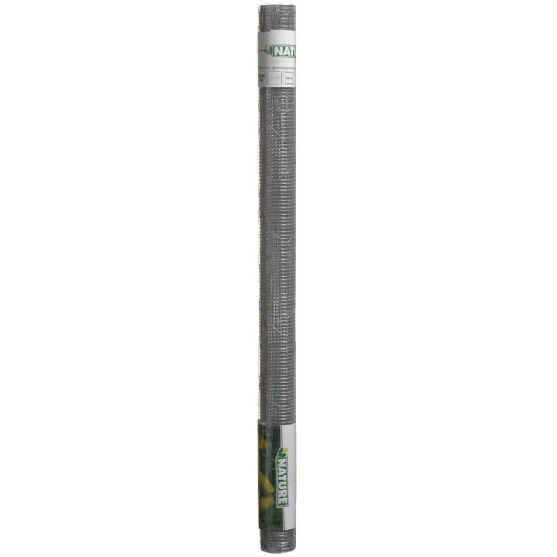 Nature grillage métallique carré 0,5x2,5 m 13 mm acier galvanisé 419773_3