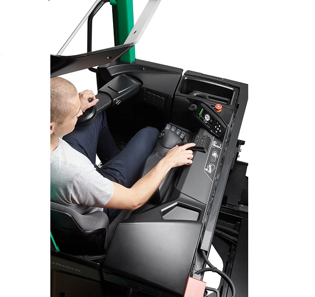 Location courte durée - Chariot rétractable Sensia RB16N2(H)S - 1600 kg - Hauteur 4800 à 7500 mm - Électrique_3