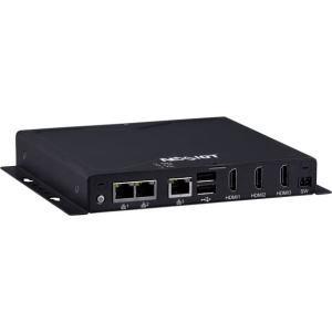 PC Fanless compact avec Intel® Celeron® J6413, 3 x HDMI, 3 x LAN, 4 x USB, 2 x COM, 1 mini PCIe - 12/24V - Référence: NISE 53-E01_3