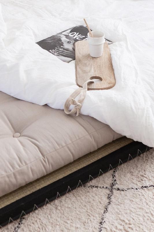 Tatami Mat Design - Couchage 100 x 200 cm - Paille de riz - Style japonais traditionnel_3