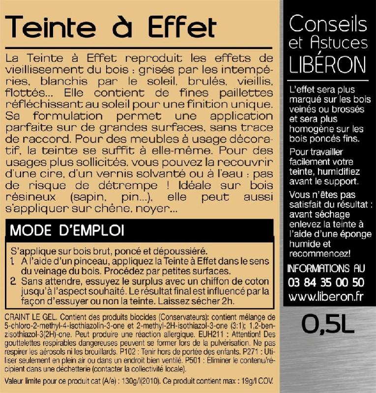 Teinte à effet grisé - Libéron 0.5 L - Toutes essences de bois - A+ qualité d'air_3
