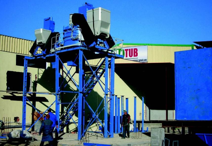 Centrale à béton fixe - ROMETA pour blocs, bordures, pavés, tubes et préfabriqués_3