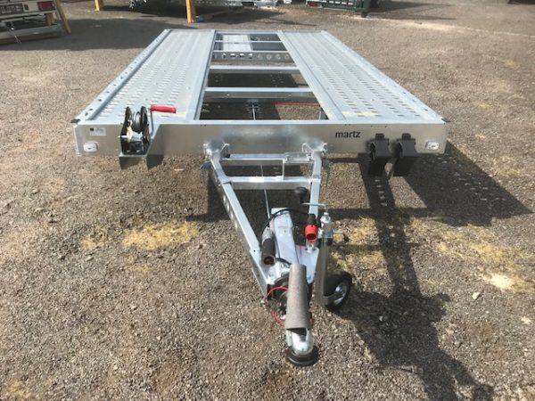 Remorque porte voiture-plateau - 3,60 X 2,00 M - 1500 KG - MARTZ GTKIPPBAR 360_3