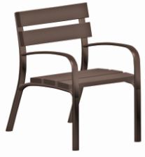 Banc public modo en polymère composite - ECOCITY_3