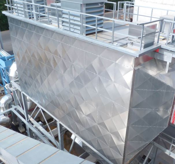 Électrofiltre pour le dépoussiérage des fumées - Résistant aux gaz chauds et poussières fines_3