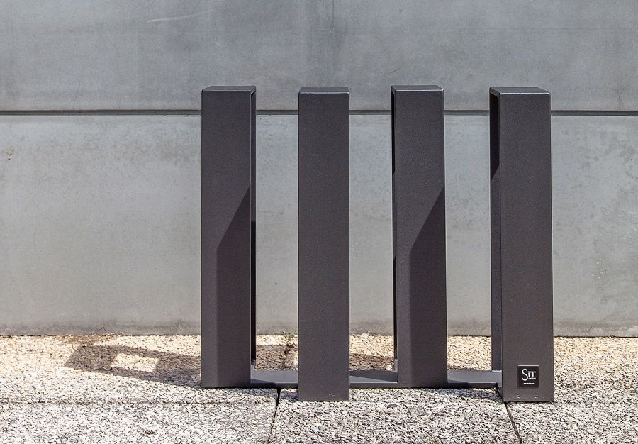 Porte-vélos en fer - Dimensions 70x30x60 cm - Poids 32 kg - Modèle SIT - 624_3