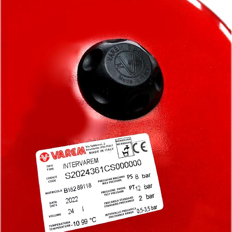 Kit Complet Ballon Surpresseur à Vessie Varem Sphérique 24l_3