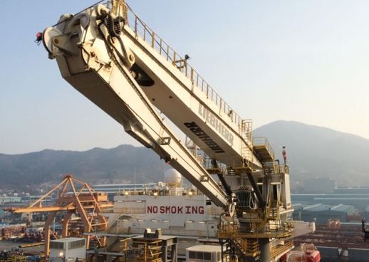 RL-K 2600 - RL-K 7500 grues portuaires à flèche articulée Liebherr - capacité de levage 50 à 250 t - compactes et flexibles_3