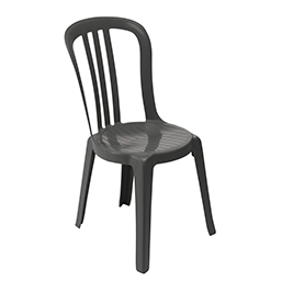 Chaise empilable en résine de synthèse avec protection anti UV - MIAMI - plusieurs coloris - garantie 3 ans_3