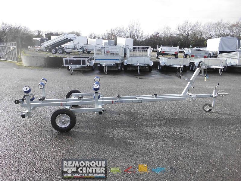 Chariot de mise à l'eau et manutention - remorque cassante - 1 essieu - PTAC : 900Kg - Référence 39530 - Sun Way_3