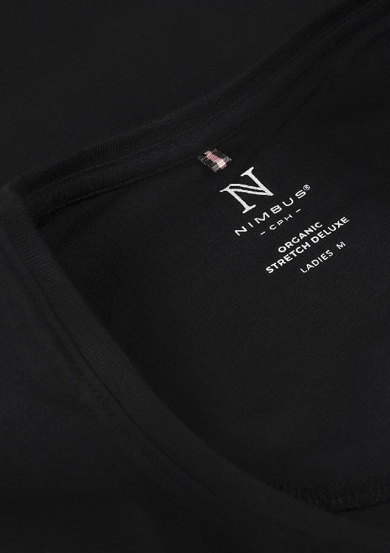 T-shirt femme - Le tee-shirt indispensable - Montauk Femmes - Noir - Nimbus_3