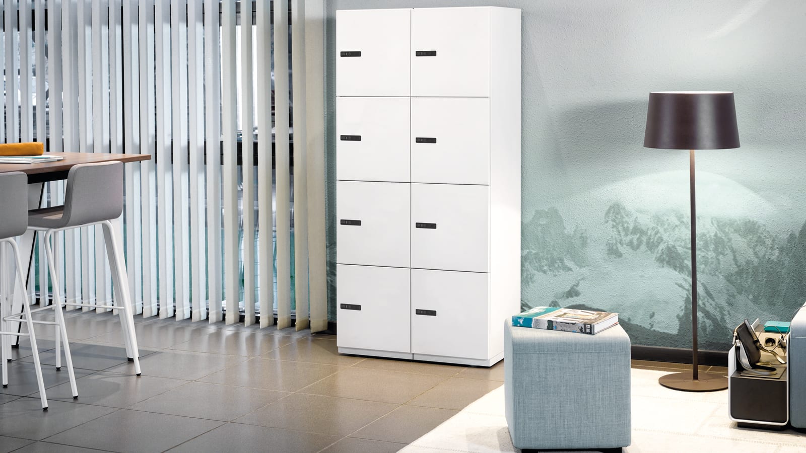 Casier RFID Share It - Sécurisez vos effets personnels et outils de travail avec options de serrures variées_3