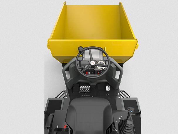 Dw20 mini-dumper sur pneu - wacker neuson - 2000 kg_3