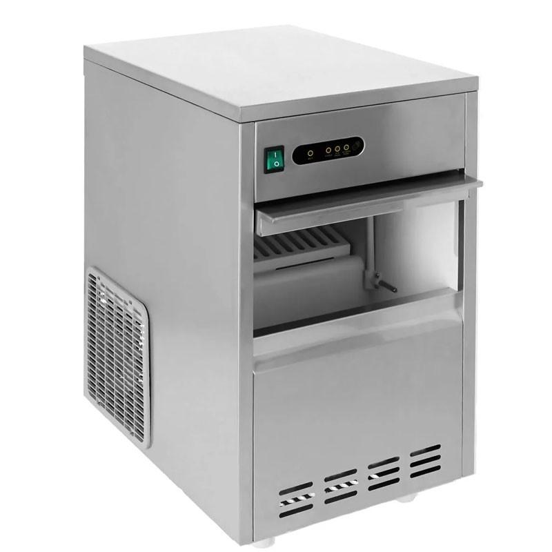 Machine à glaçons creux cylindriques 24 kg/24h - stockage 5 kg_3