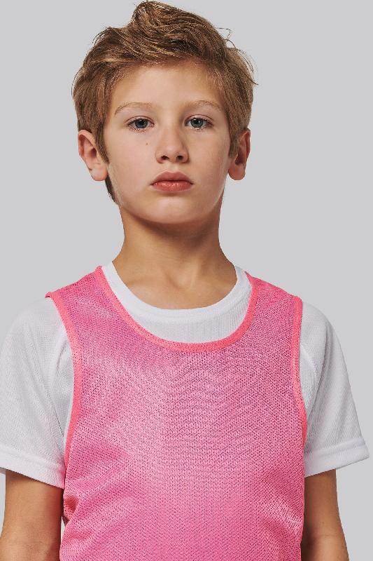 Chasuble réversible multisports enfant - PROACT - Plusieurs couleurs et tailles disponibles - Réf: PA048_3