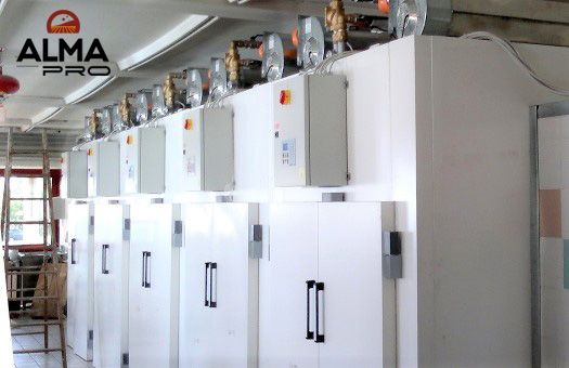 Séchoirs à pâtes professionnels - Alma Pro - Capacité 100 à 800 kg - Programmation étendue et polyvalence_3