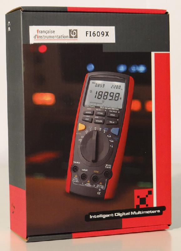 FI609X | Multimètre numérique TRMS AC+DC, 40 000 points, avec mesure de puissance_3